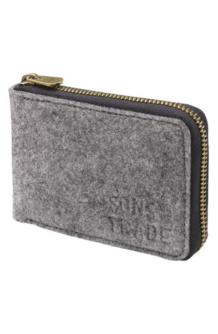 'Flint' Felt Zip Wallet