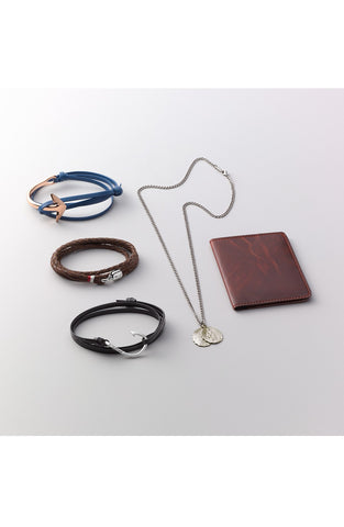 Miansai - 'Trice' Braided Leather Wrap Bracelet - shop on Greybox