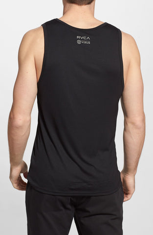 RVCA - 'Virus - Performance Series' Fitted Moisture Wicking Tank Top - shop on Greybox