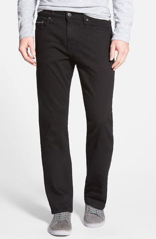 'Myles' Straight Leg Jeans (Black Yaletown)