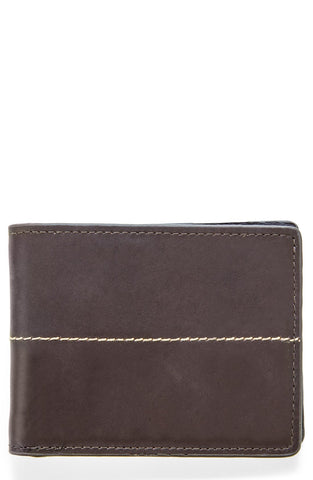 J. Fold 'Thunderbird' Leather Bifold Wallet