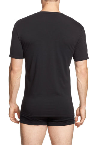 Stretch Cotton V-Neck T-Shirt (2-Pack)