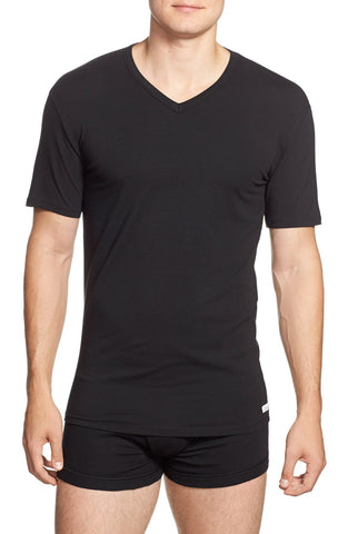 Calvin Klein - Stretch Cotton V-Neck T-Shirt (2-Pack) - shop on Greybox