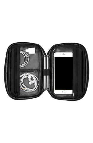 'Clever - Carbon Stripe' Tech Case