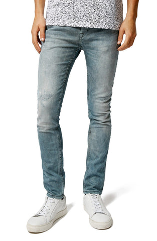 Topman - Skinny Stretch Jeans (Grey) - shop on Greybox