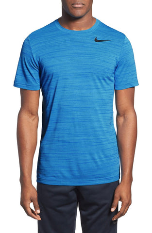 Nike - Dri-FIT Touch Heathered Short Sleeve T-Shirt - shop on Greybox