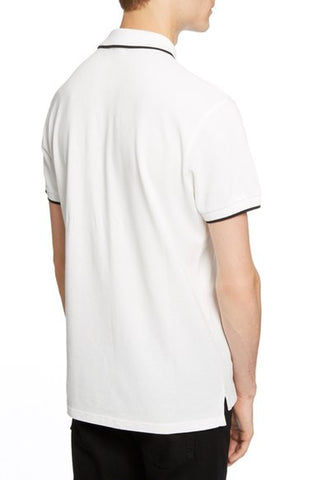 Tiger Appliqué Tipped Piqué Polo