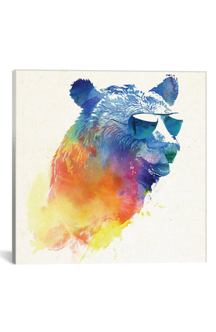 iCanvas - 'Sunny Bear' Gicl̩e Print Canvas Art - shop on Greybox