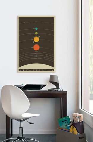 'Solar System' Gicl̩e Print Canvas Art