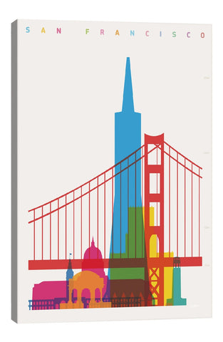 iCanvas - 'San Francisco' Gicl̩e Print Canvas Art - shop on Greybox