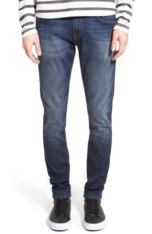 'James' Skinny Fit Jeans (Dark Brushed Williamsburg)