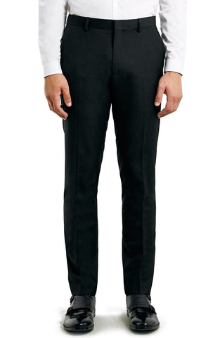 Topman - Skinny Fit Black Suit Trousers - shop on Greybox