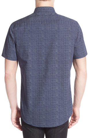 Calibrate - Trim Fit Print Short Sleeve Sport Shirt - shop on Greybox
