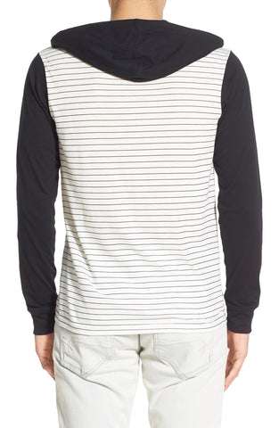 'Set Up' Lightweight Jersey Hoodie