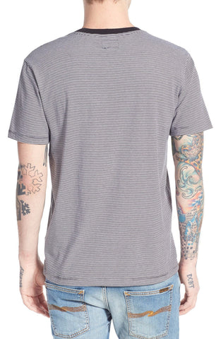 Obey - 'Eighty Nine' Stripe Jersey Crewneck T-Shirt - shop on Greybox