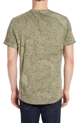 'Recon Map' Slim Fit Shirt