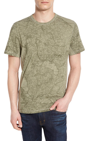 'Recon Map' Slim Fit Shirt