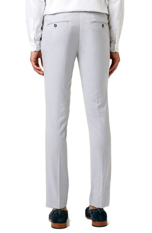 Ultra Skinny Fit Light Grey Suit Trousers