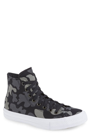 Chuck Taylor All Star II Camo Print High Top Sneaker (Men)