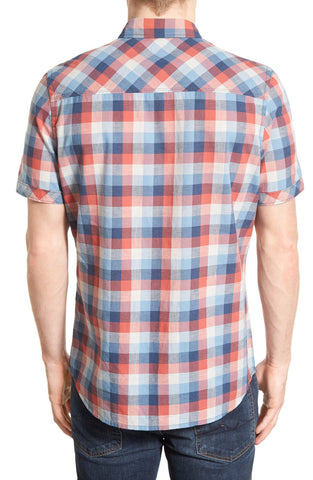 Jeremiah - 'Kent' Regular Fit Short Sleeve Check Short Sleeve Sport Shirt - shop on Greybox