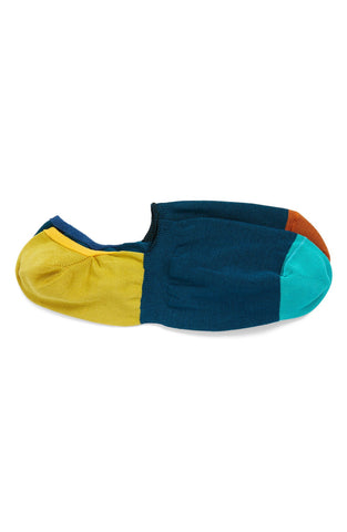 Paul Smith - Colorblock No-Show Liner Socks - shop on Greybox
