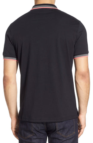 Stripe Tipped Polo