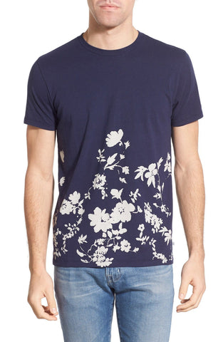 Bonobos - Floral Print Crewneck T-Shirt - shop on Greybox