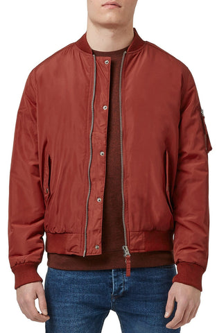 Topman - Insulated MA-1 Bomber Jacket - shop on Greybox