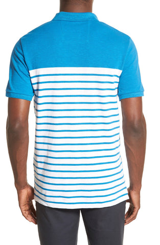 Slub Breton Stripe Polo