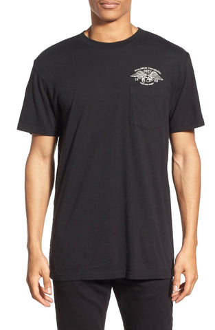 Obey - 'Heritage Eagle' Graphic Pocket T-Shirt - shop on Greybox