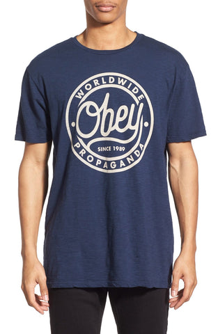 Obey - 'Since 1989' Cotton T-Shirt - shop on Greybox