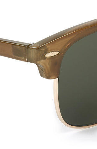 Topman - 48mm Mixed Media Retro Sunglasses - shop on Greybox