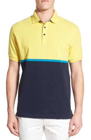 Colorblock Short Sleeve Polo