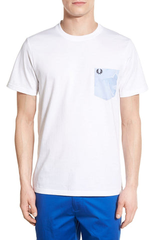 Fred Perry - Contrast Pocket T-Shirt - shop on Greybox