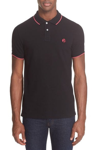 Tipped Cotton Piqué Polo