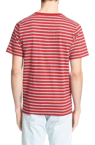 Saturdays NYC - 'Randall' Stripe Pocket T-Shirt - shop on Greybox