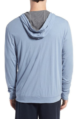 Reversible Pima Cotton Full Zip Hoodie