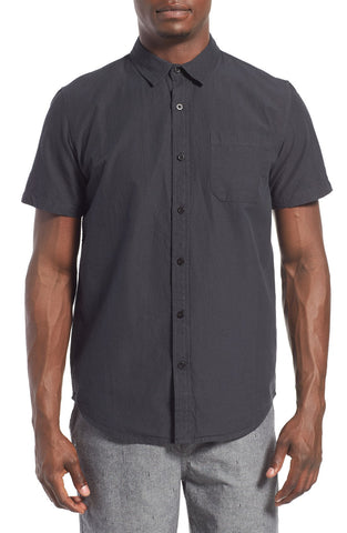 TAVIK - 'Maison' Short Sleeve Stripe Woven Shirt - shop on Greybox