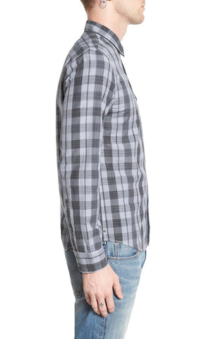 'Trillium' Trim Fit Plaid Woven Shirt