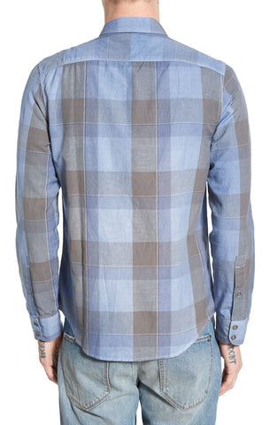 'Silverlake' Trim Fit Plaid Woven Shirt