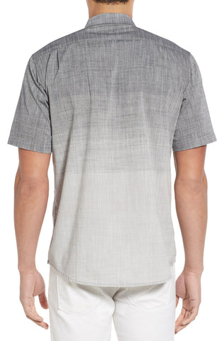 'Swift' Regular Fit Ombré Short Sleeve Woven Shirt