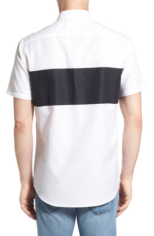 RVCA - 'That'll Do' Colorblock Short Sleeve Woven Shirt - shop on Greybox