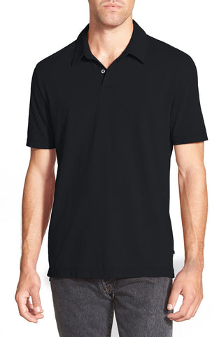 Trim Fit Sueded Jersey Polo