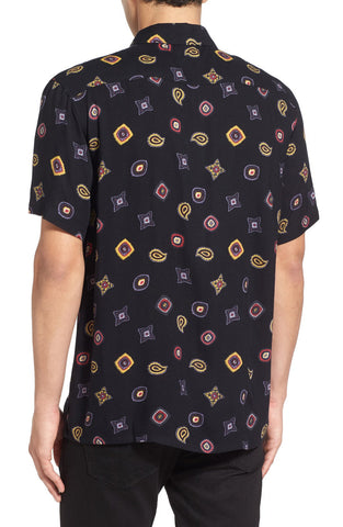 Obey - 'Preston' Trim Fit Paisley Print Woven Shirt - shop on Greybox