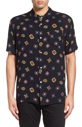 Obey - 'Preston' Trim Fit Paisley Print Woven Shirt - shop on Greybox