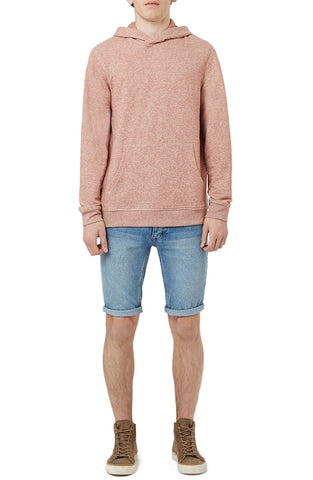 Textured Classic Fit Hoodie