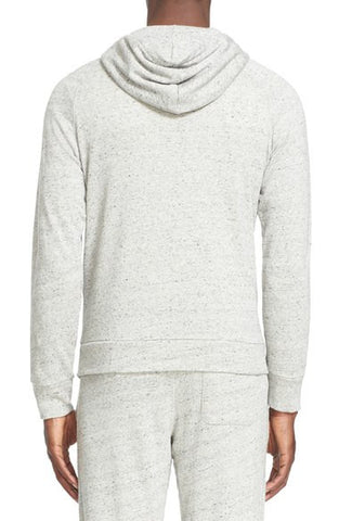 Mélange Jersey Hoodie