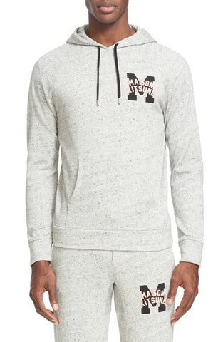 Mélange Jersey Hoodie