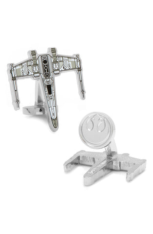 Ravi Ratan - Cufflinks, Inc. 'Star Wars™ - X-Wing Starfighter Blueprint' Cuff Links - shop on Greybox