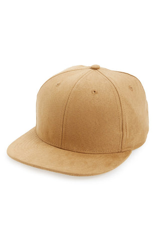 Topman - Faux Suede Snapback Cap - shop on Greybox